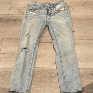 American Eagle Outfitters Light Blue Skinny Jeans